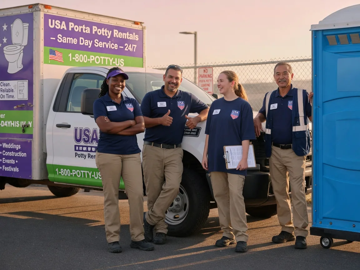 Porta Potty Rental company in Geneva, OH
